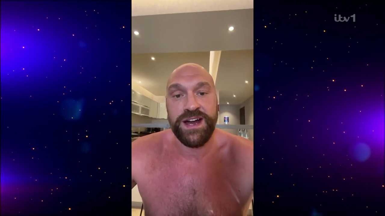 Tyson Fury Shows off Lean Body, Wishes Ricky Hatton Luck at Dancing On Ice