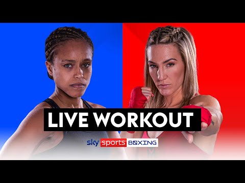 NATASHA JONAS VS MIKAELA M MAYER! LIVE WORKOUT