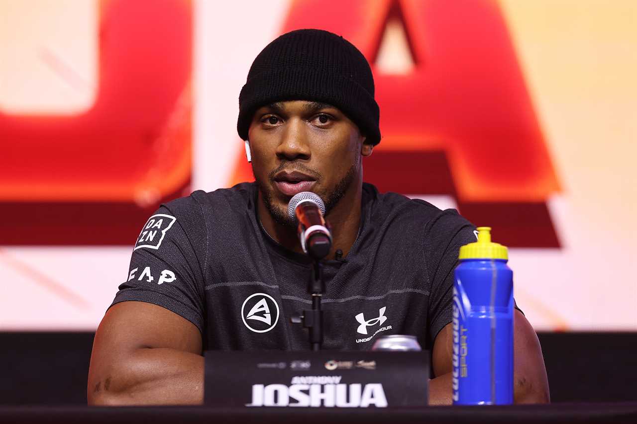 Anthony Joshua warns Francis Ngannou about his power ahead of heavyweight clash