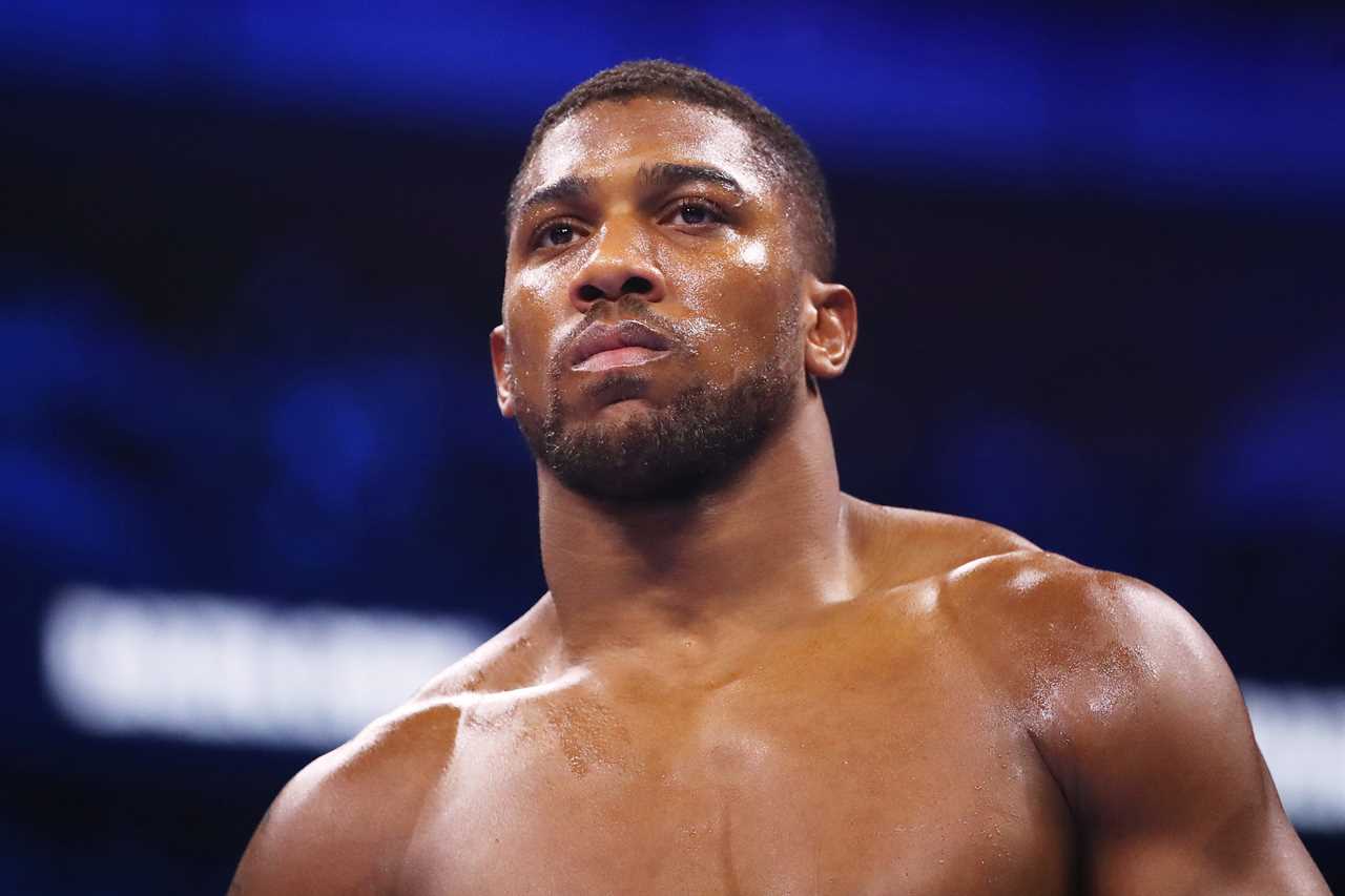 Anthony Joshua's net worth reaches PS180 million after collaborating with top brands, including Hugo Boss
