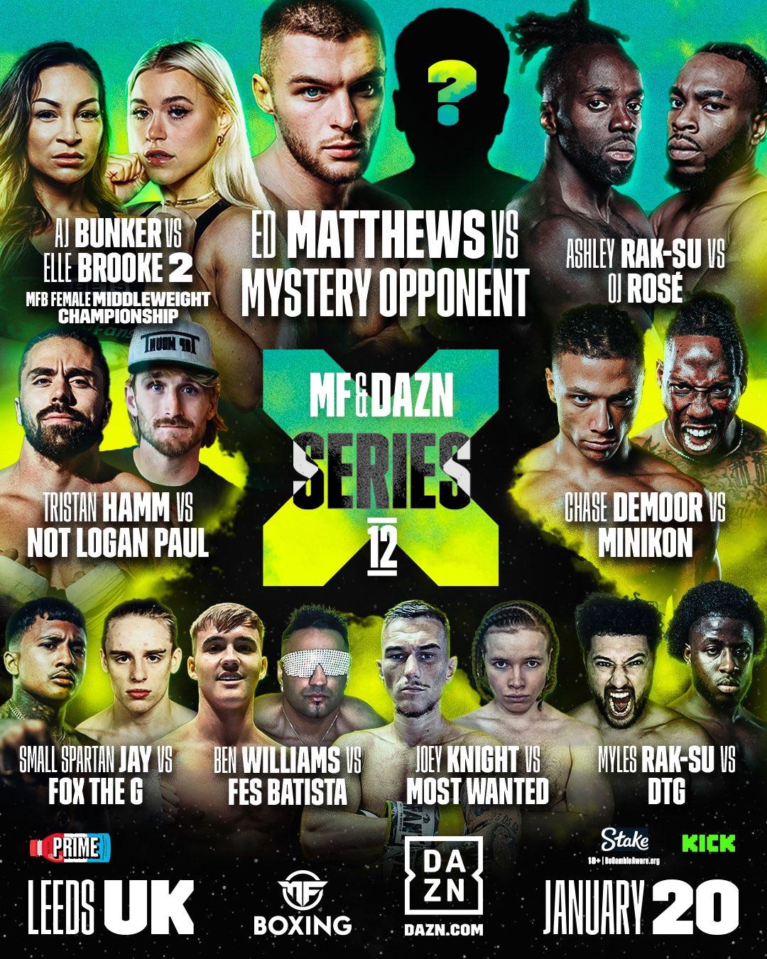 The MISFITS BOXING returns to Leeds with a Star-Studded Lineup
