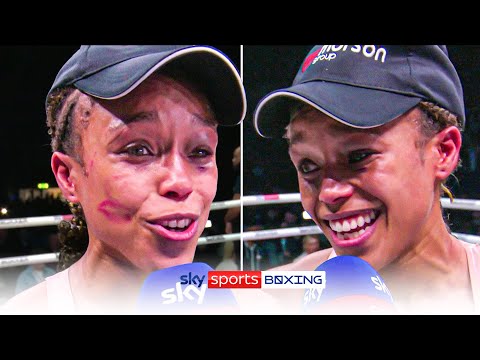 REACTION! Natasha Jonas on THRILLING win over Mikaela Mayer 🔥