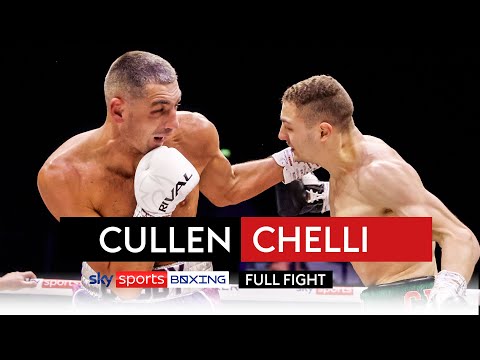 FULL FIGHT Jack Cullen vs Zak Chrelli British & Commonwealth title