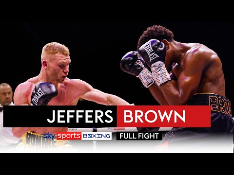 Full Fight! Mark Jeffers vs Germaine brown English title fight