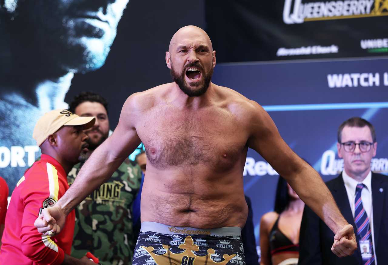 Cruiserweight star leaves Tyson Fury training camp after sparring rounds