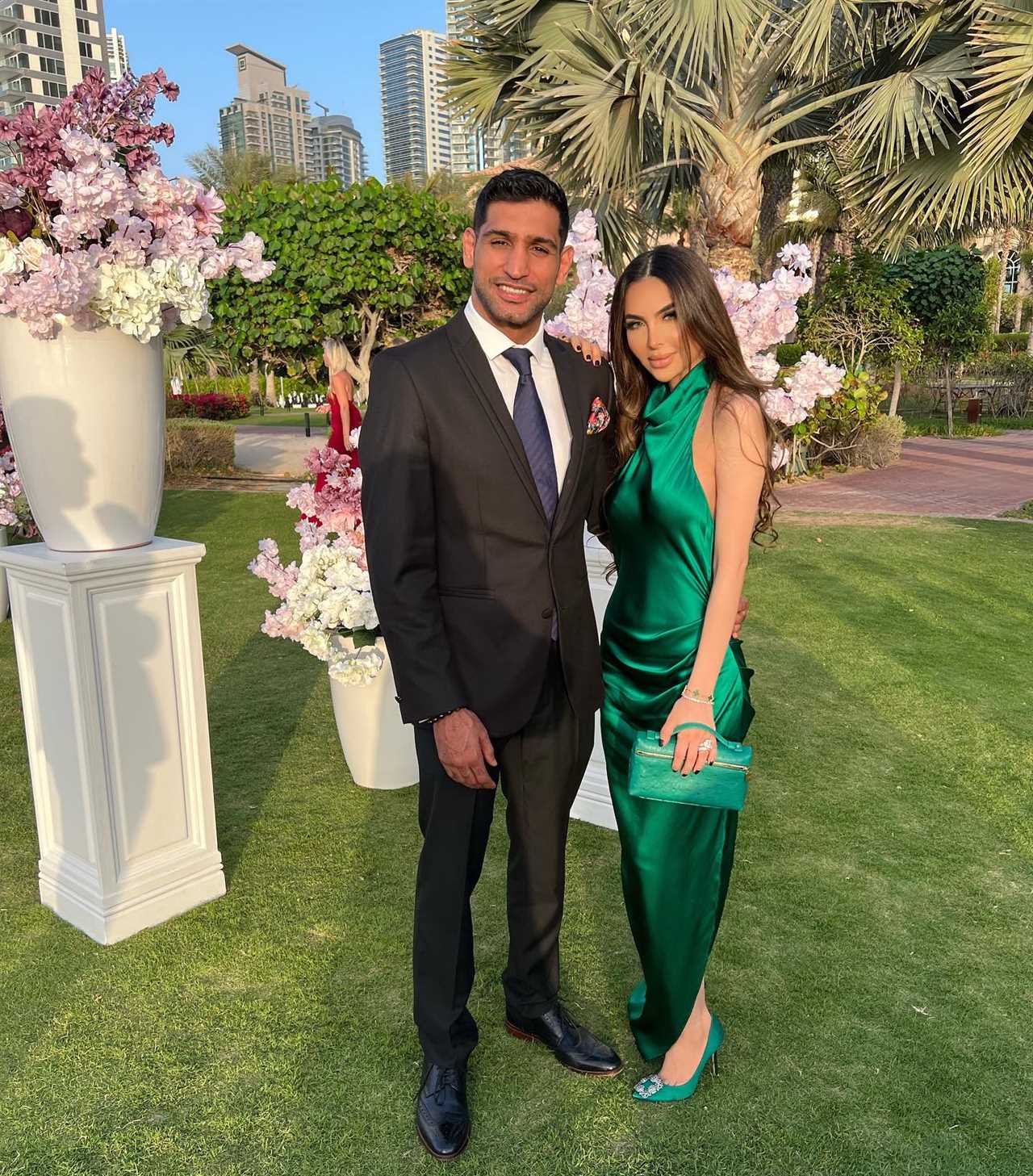 The neighbors of Amir Khan's new luxury wedding venue, which boasts a WATERFALL AND palm trees, fume that it belongs in Dubai