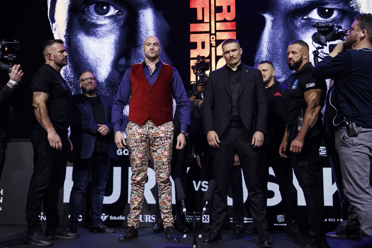 Tyson Fury vs Oleksandr Uysk to clash in undisputed heavyweight fight