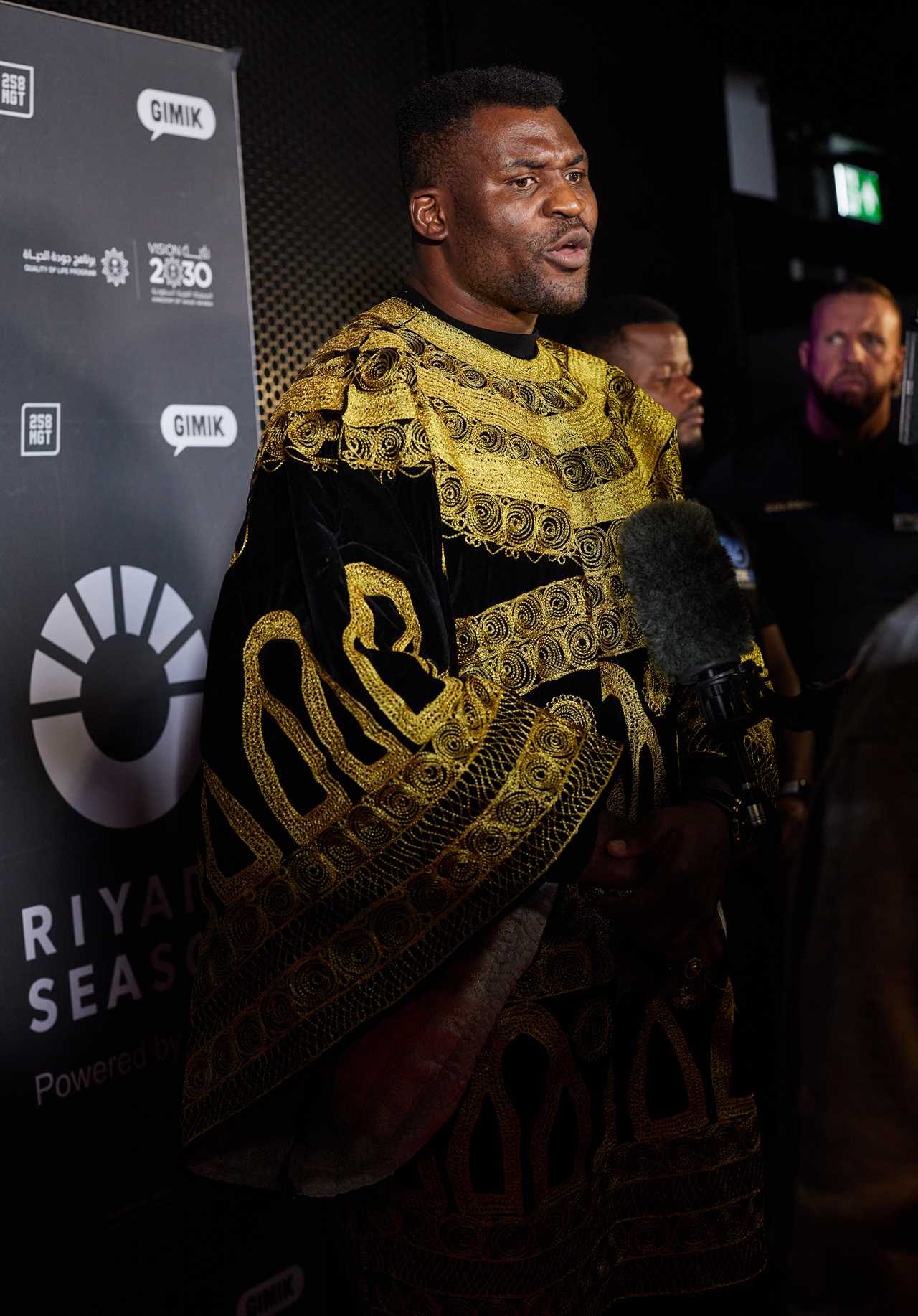 Francis Ngannou calls out Deontay before Anthony Joshua fight