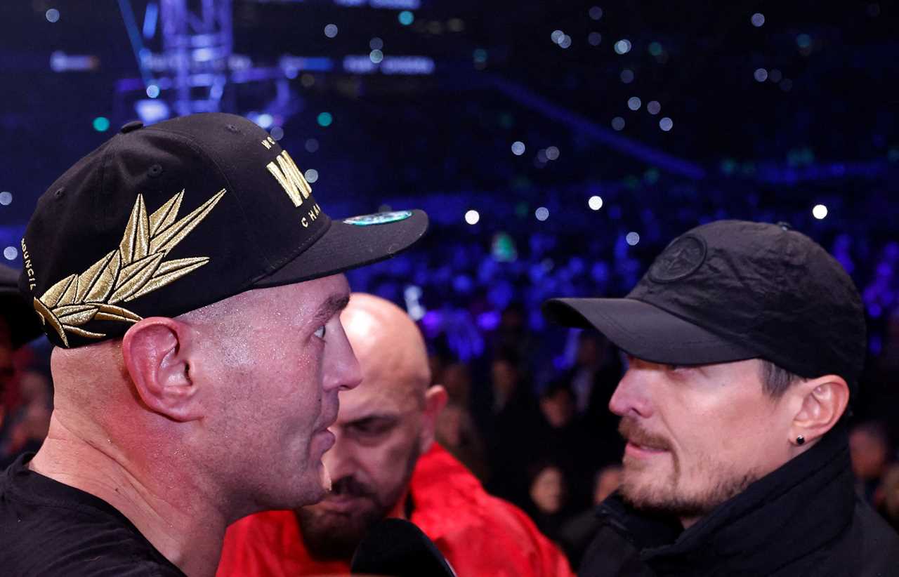 The video of the fight between Tyson Fury & Oleksandr Usky has been leaked.