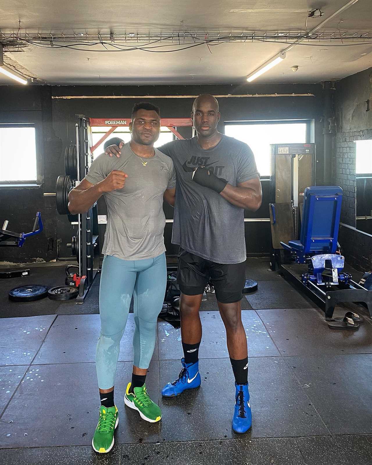 I was a 6ft9in former basketball player, but I gave up the sport... Now I am a boxer that could secretly dethrone Tyson Fury