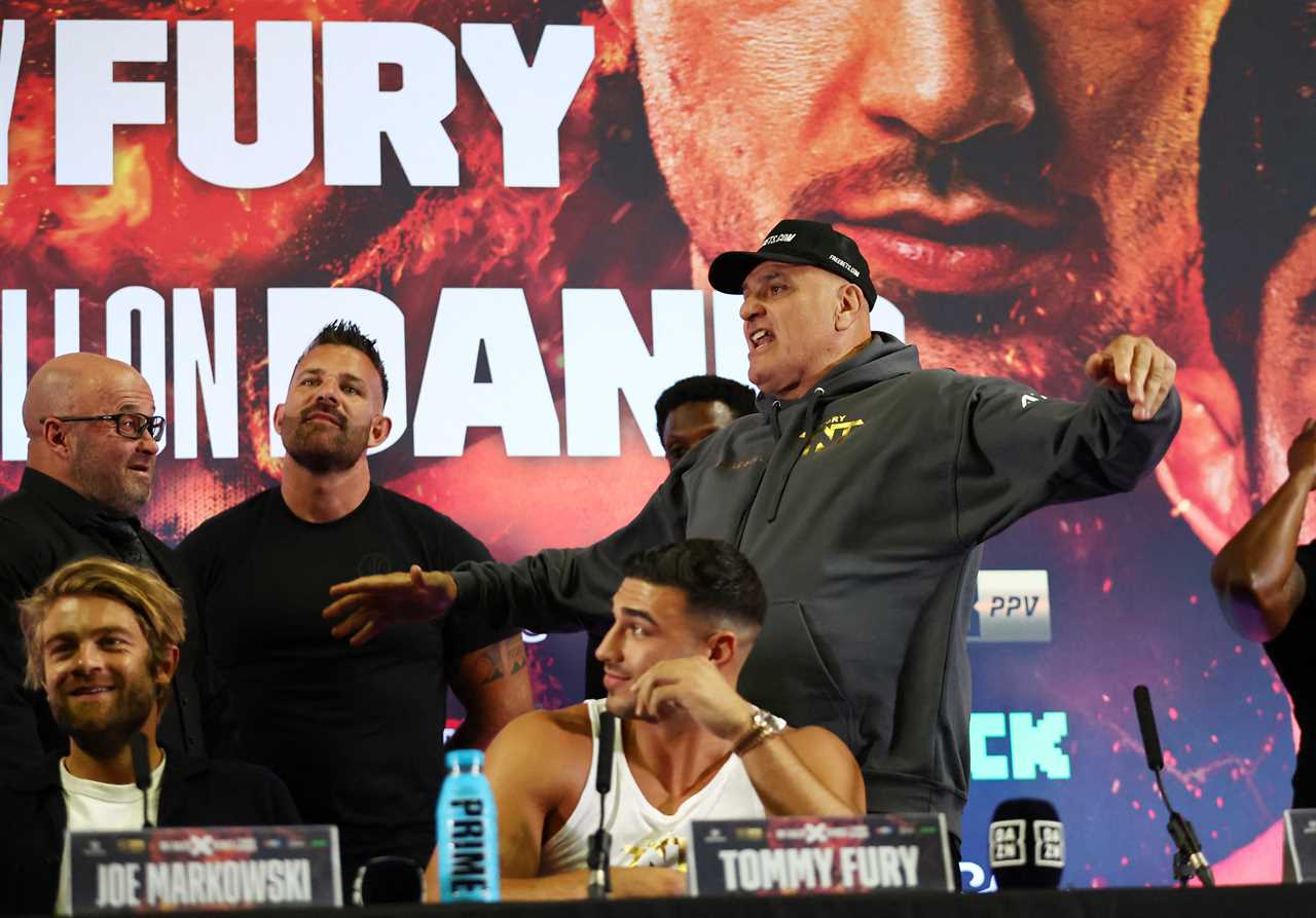 Tommy Fury's father demands KSI apologize for rematch and updates on Jake Paul Fight