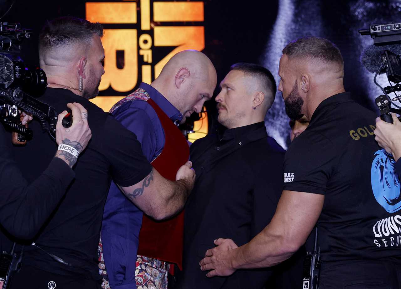 Oleksandr Usyk has been preparing for Tyson Fury, for nine years to avenge Wladimir Klitschko