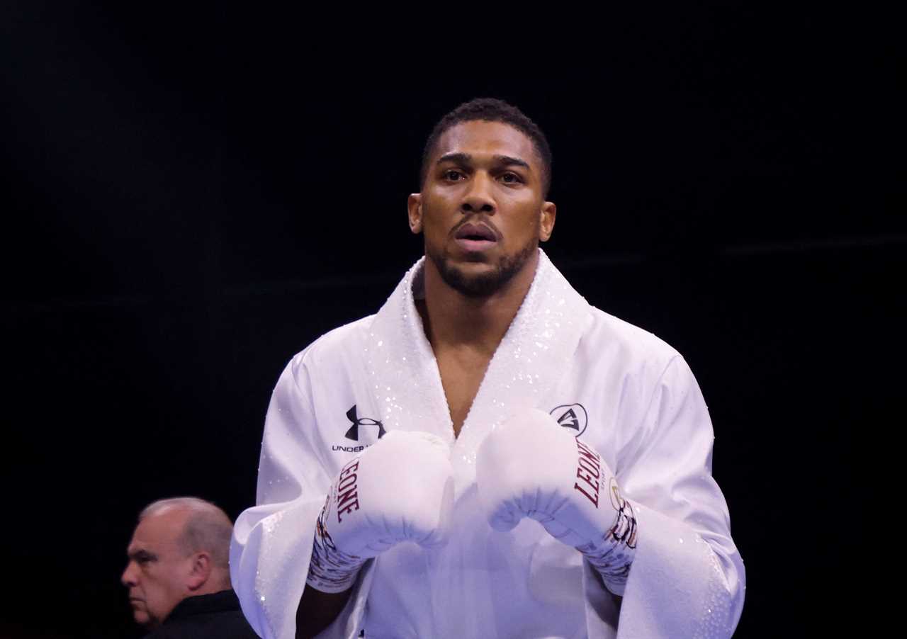 Anthony Joshua could challenge Tyson Fury for the WBC World title