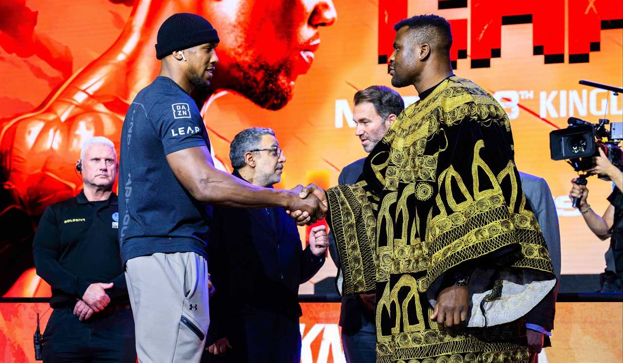 Anthony Joshua Reveals That He Refused Three Opponents For Francis Ngannou Fight