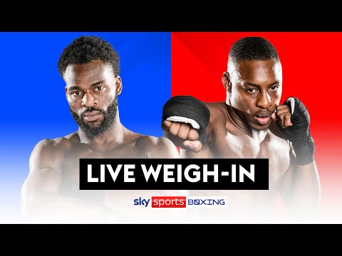 BUATSI VS AZEEZ WEIGH IN LIVE