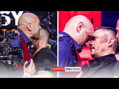 Wild Fury and Usyk clash heads!