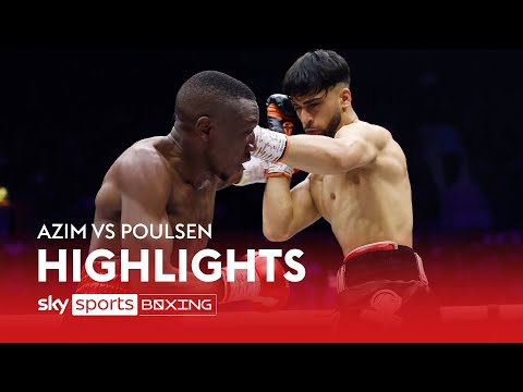 Azim RETAINS title  Adam Azim vs Enock Poulsen  Highlights