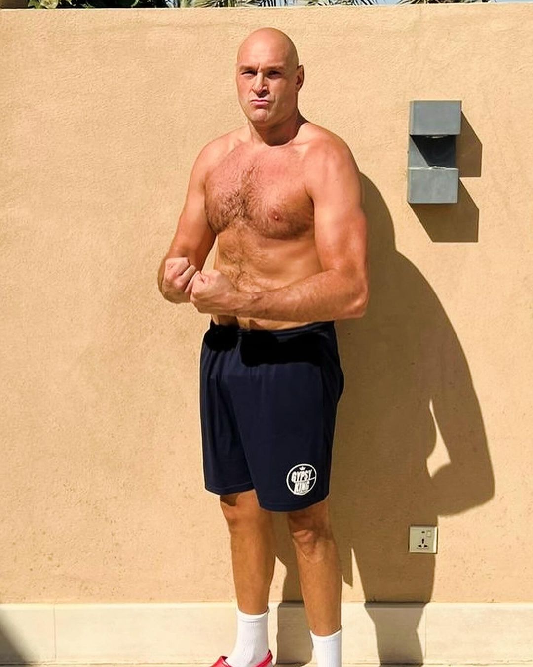 Tyson Fury’s trainer shares Gypsy King behind-the-scenes photos