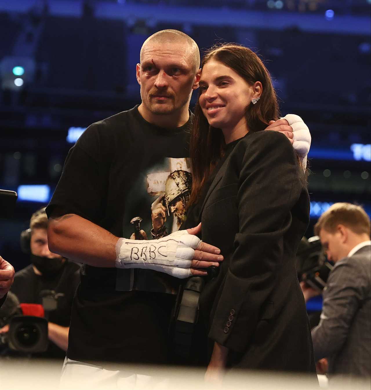 Oleksandr Usyk misses daughter's birth while training for Tyson Fury Fight