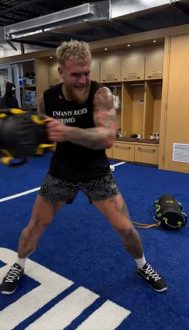 Jake Paul Teases Fans With Insane Workout At Training Camp Ahead Of Next Fight