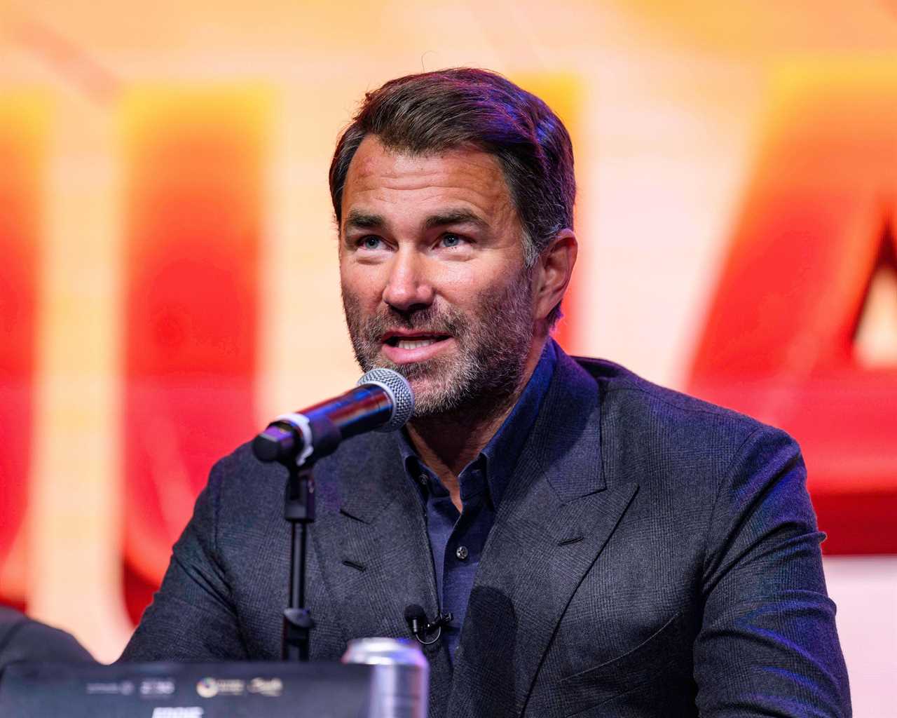 Eddie Hearn reveals Anthony Joshua's plan for three fights as Tyson Fury abandons his five-fight shock after Usyk delay