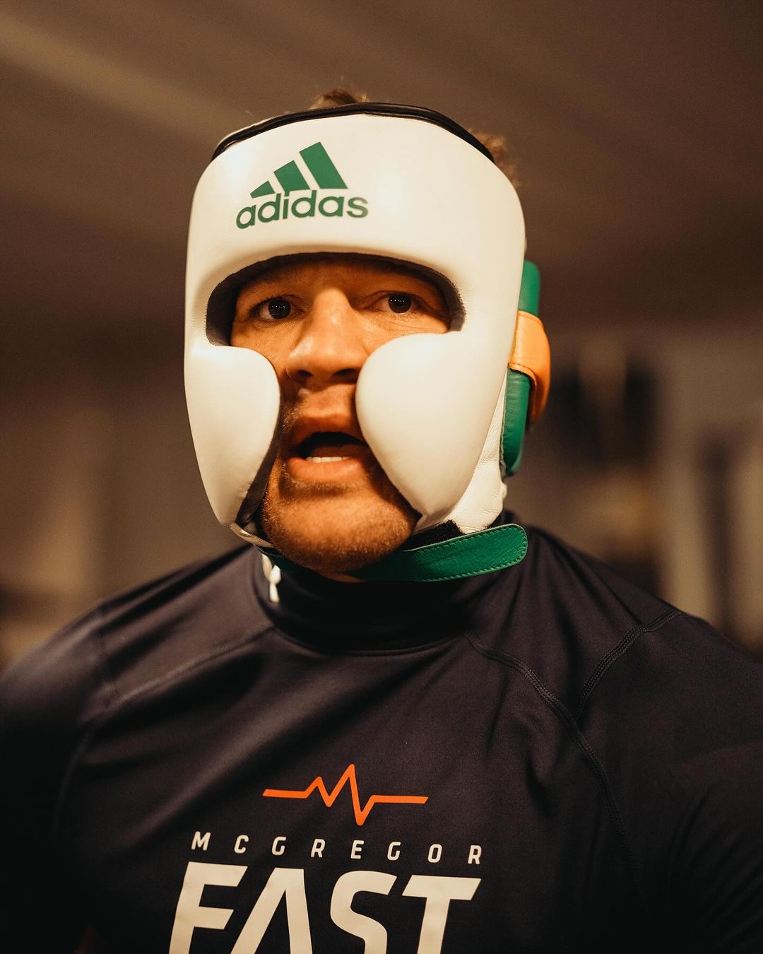 Conor McGregor leaves Ebanie bridges in awe with brutal shot on sparring partner in his garden