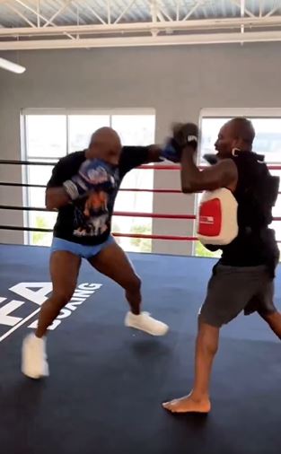Mike Tyson's viral sparring footage leaves boxing fans in awe