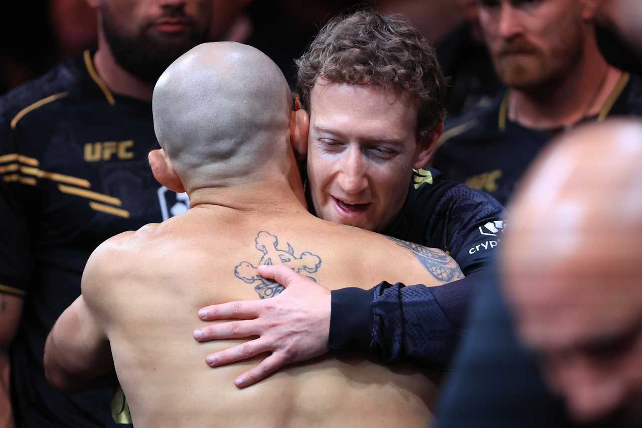 Mark Zuckerberg's awkward UFC appearance sparks fan reactions