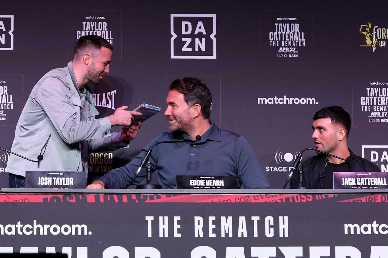 The Controversy Over Jack Catterall's Cheeky Gift to Josh Taylor Ahead of the Rematch