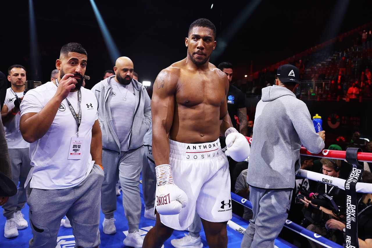 Francis Ngannou’s coach expresses concern for Anthony Joshua’s health after his fight with the 'ungodly' ex-UFC champ
