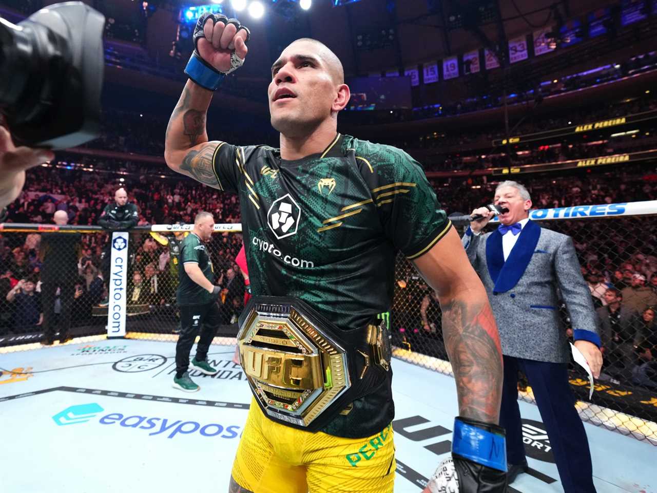 UFC 300's Alex Pereira Trains With Hollywood Action Star to Title Defence