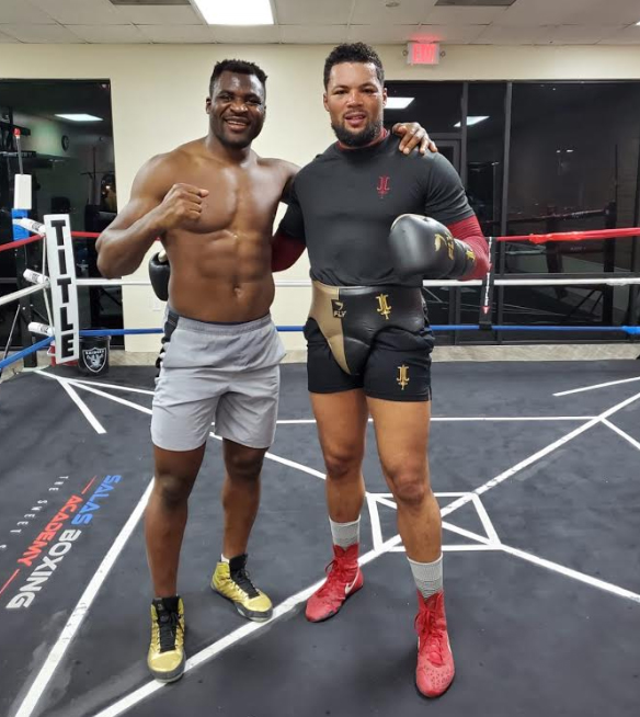 Joe Joyce recalls sparring Francis Ngannou years before Tyson Fury Fight