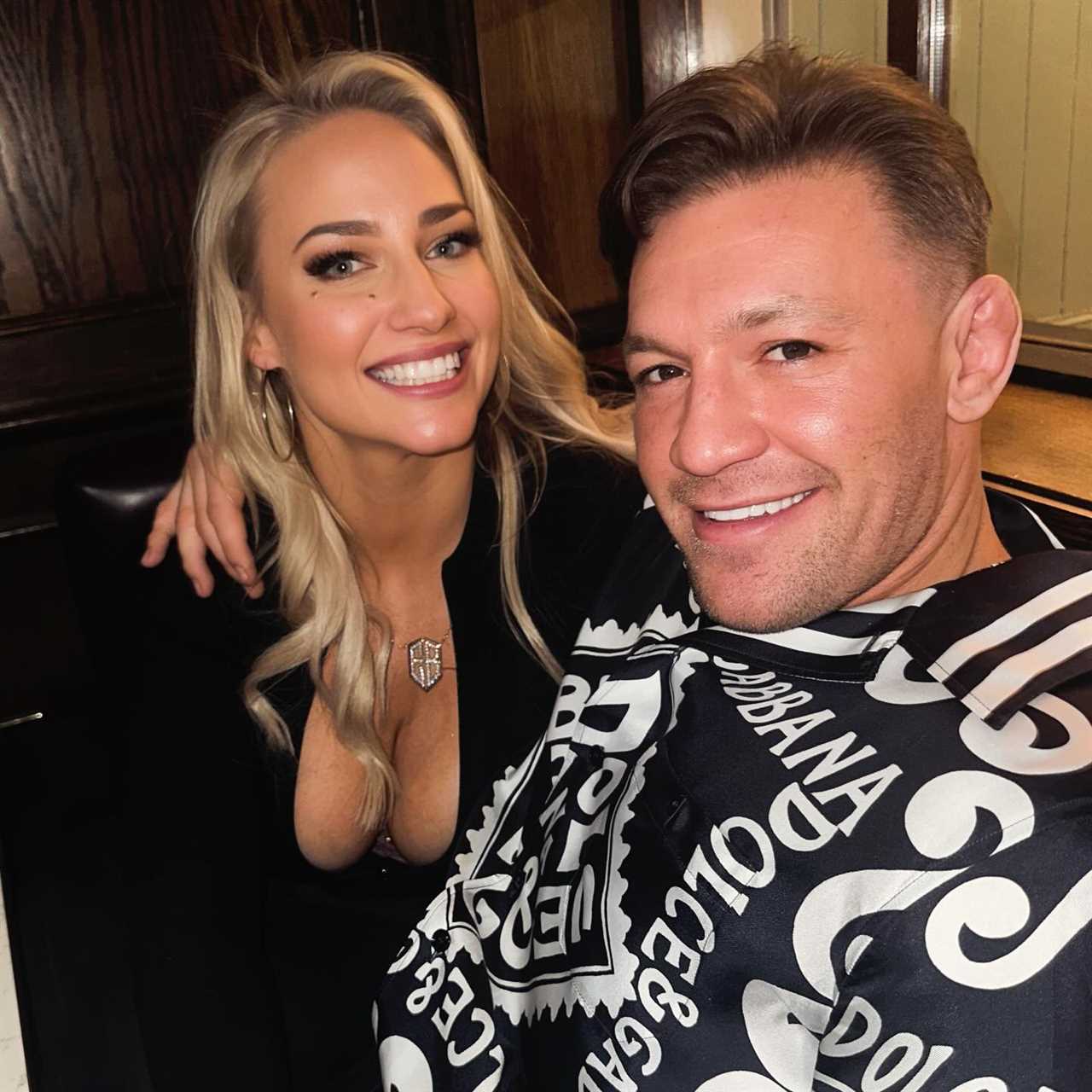 Ebanie bridges defends relationship with Conor McGregor after partying at his pub