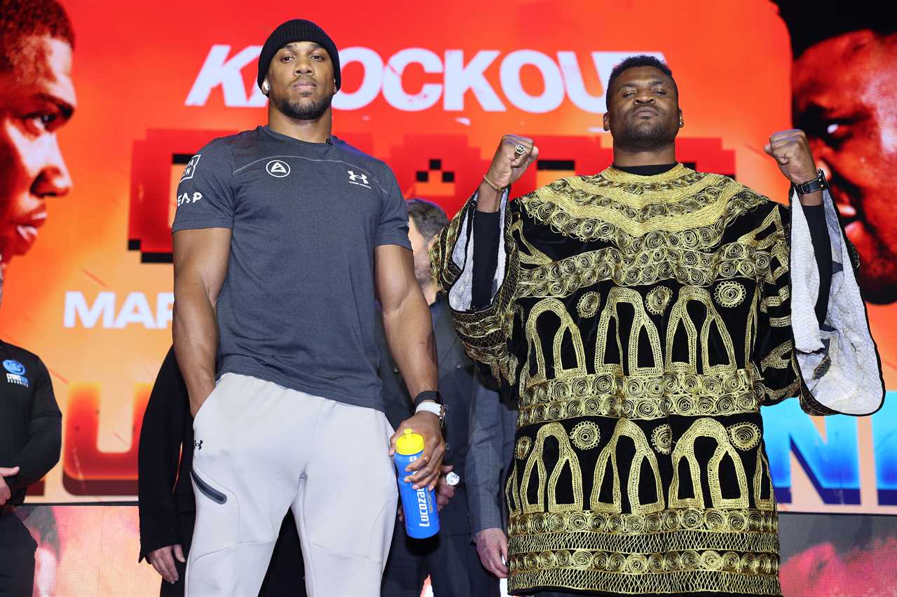 Amir Khan supports Anthony Joshua in his bout against Francis Ngannou