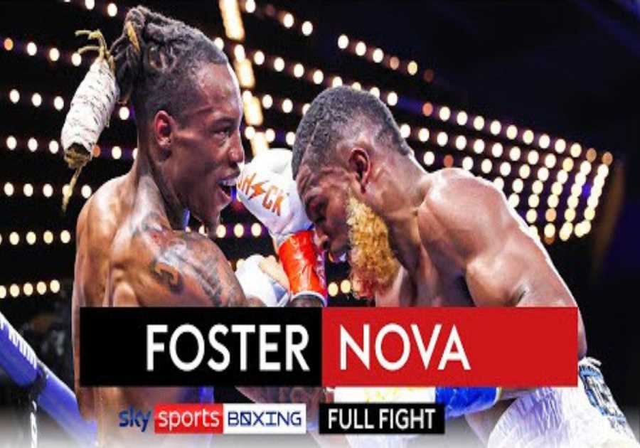 Full Fight! O'Shaquie Foster and Abraham Nova WBC World title bout