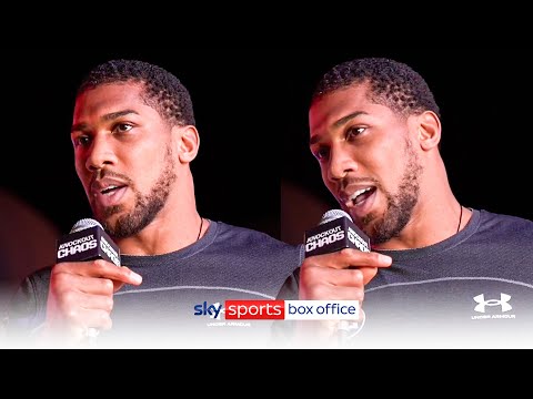 Anthony Joshua on how to defeat Francis Ngannou