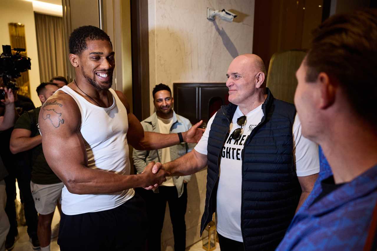 John Fury Recalls Surprising Meeting with Anthony Joshua Before Fight in Saudi Arabia