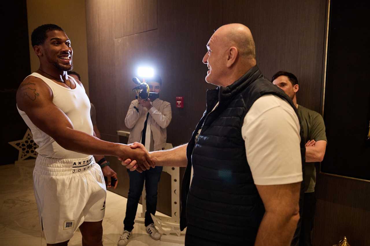Anthony Joshua's Surprising friendship with Tyson Fury’s dad John revealed