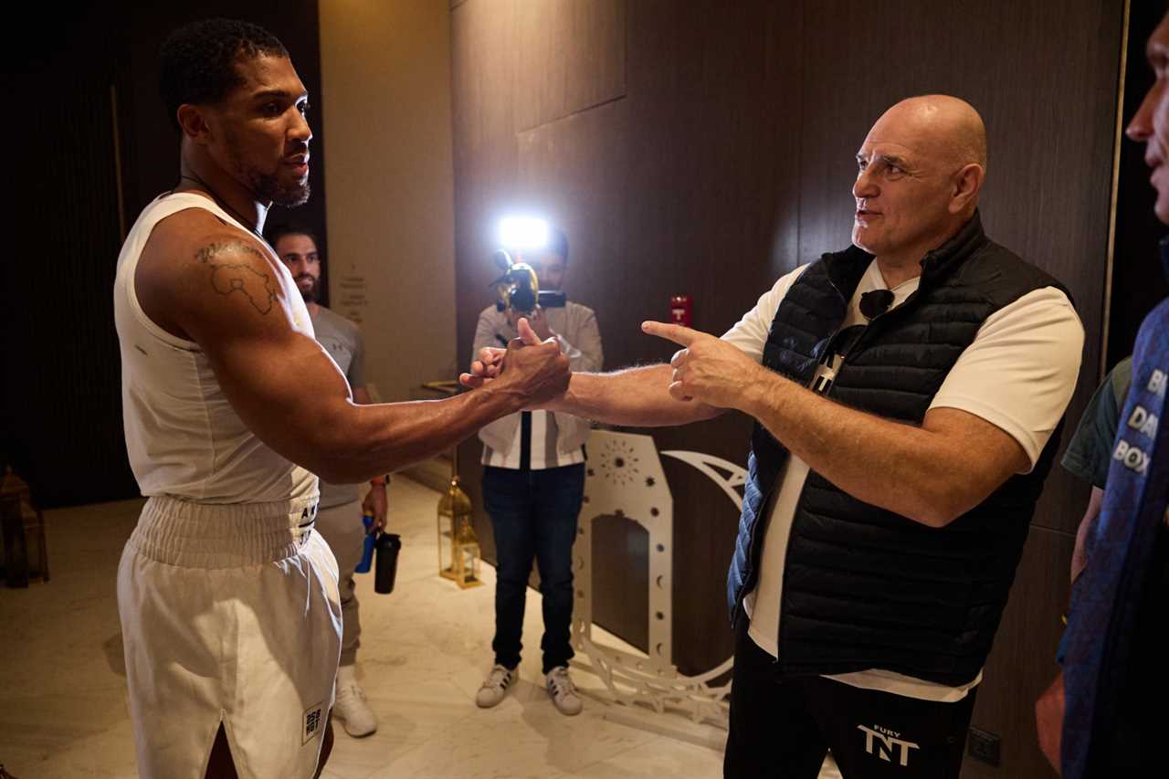 Anthony Joshua's Surprising friendship with Tyson Fury’s dad John revealed