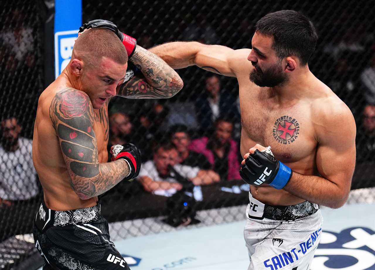 Dustin Poirier wins impressive victory over Benoit St-Denis in UFC 299