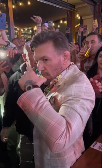 Conor McGregor Enjoys Boozy Night Out Amidst UFC Return Speculations