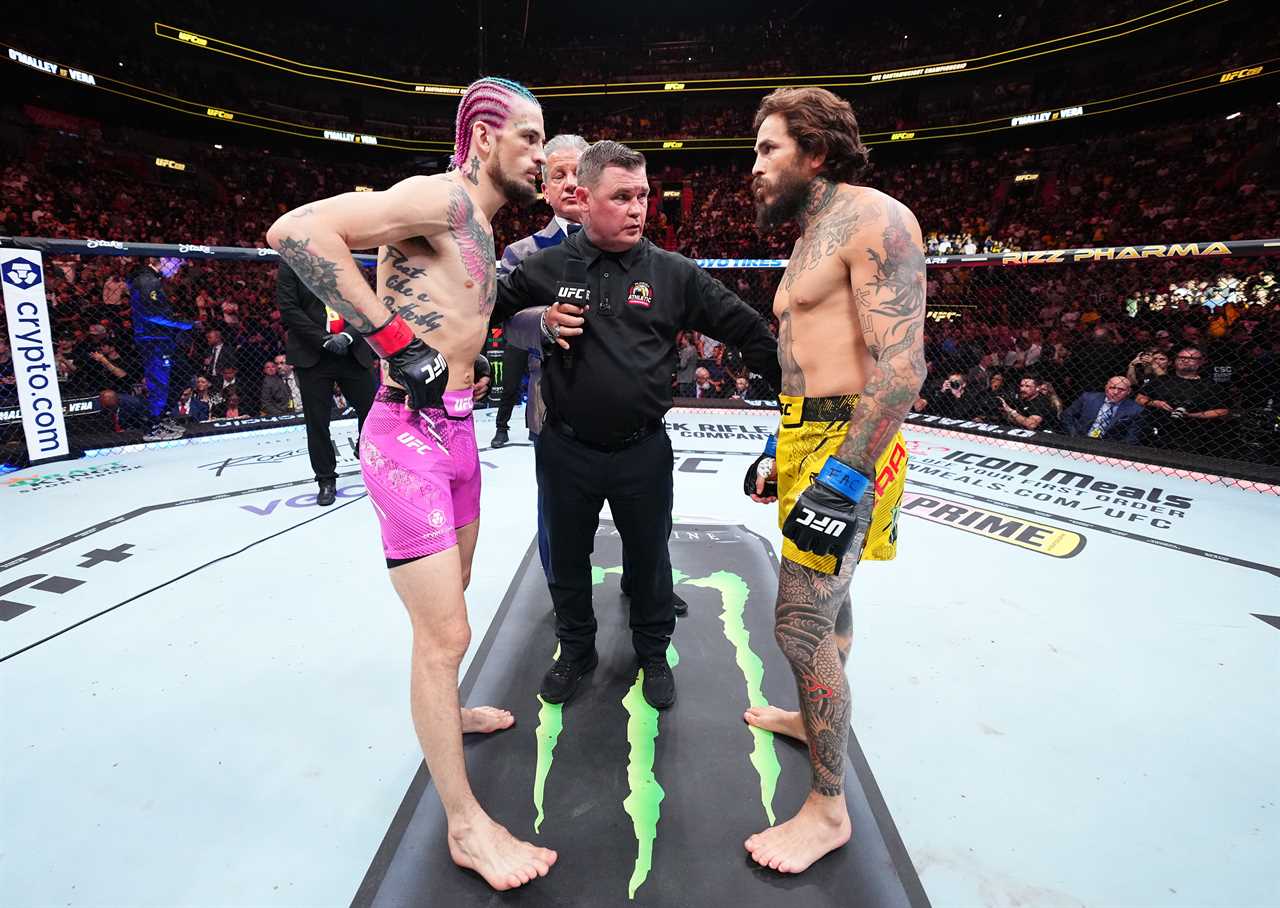 UFC 299: Sean O'Malley dominates Marlon vera in rematch