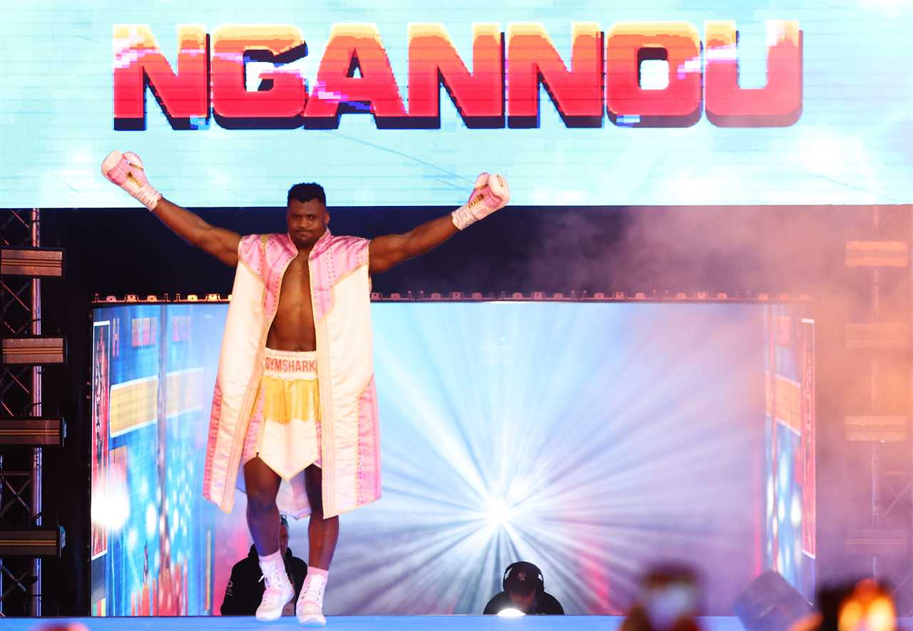 Fans Believe Francis Ngannou Cursed Himself by Walking Out Before Anthony Joshua Fight