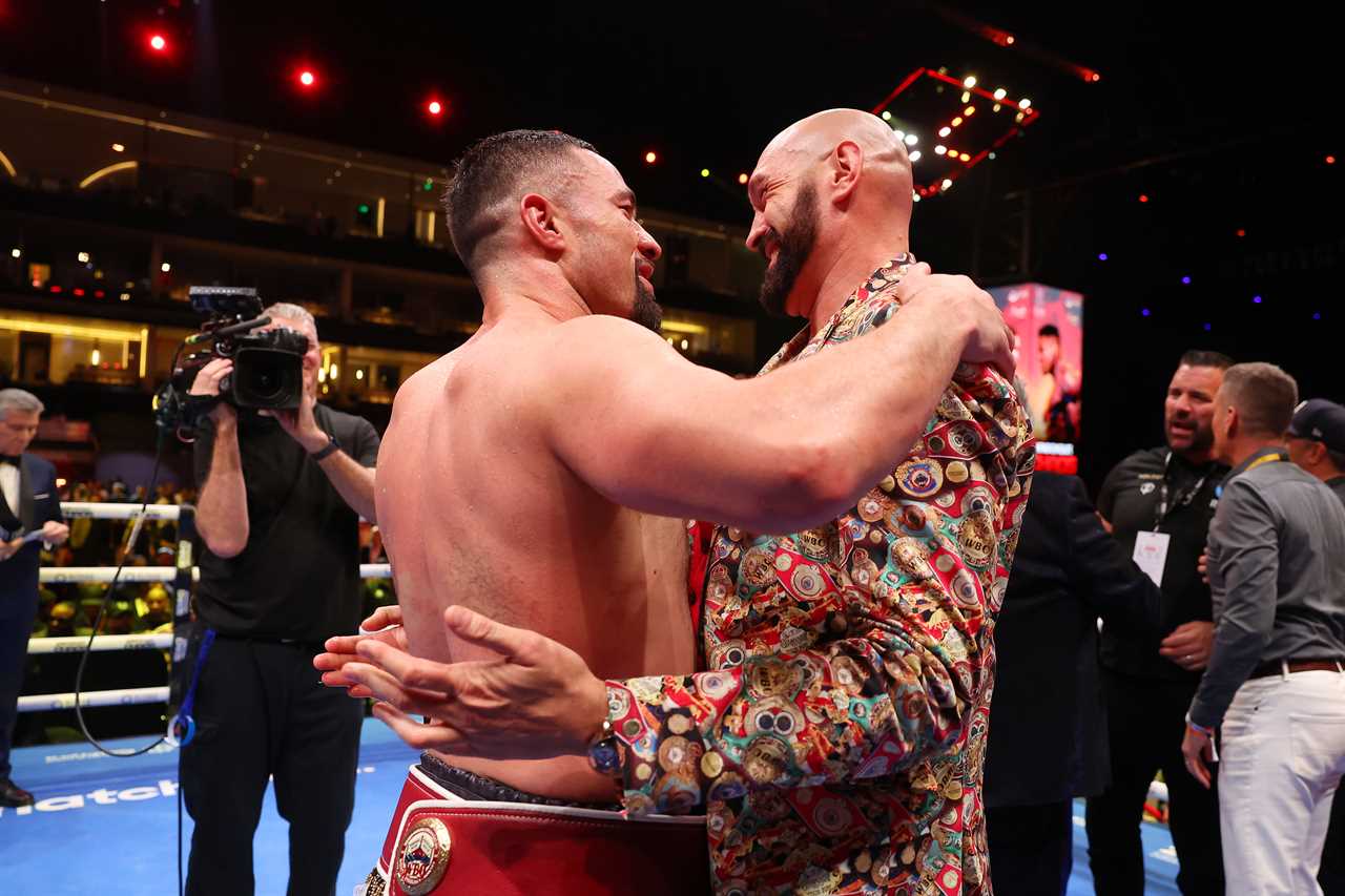 Joseph Parker is open to fighting his best friend Tyson Fury in the World title fight