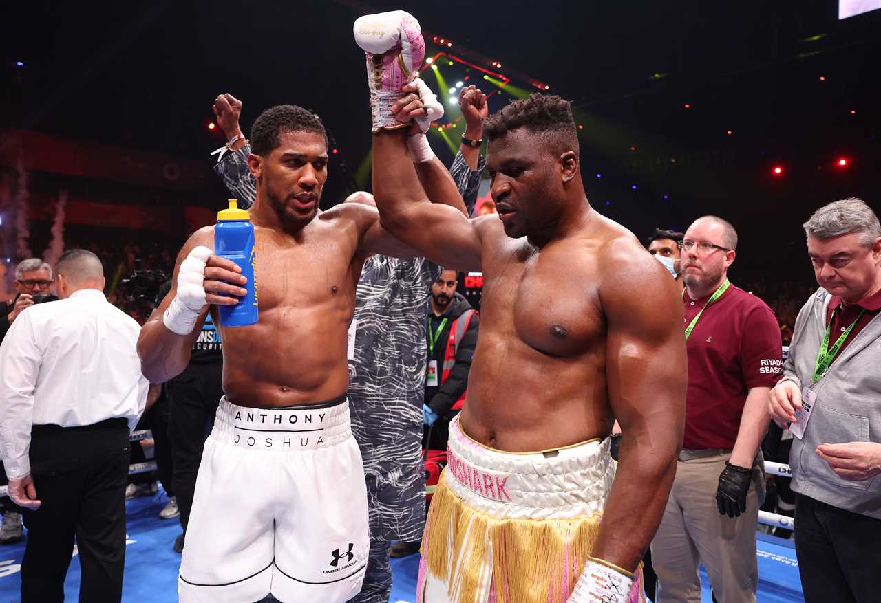 Francis Ngannou Predicts Anthony Joshua vs Tyson Fury After Facing both British Superstars