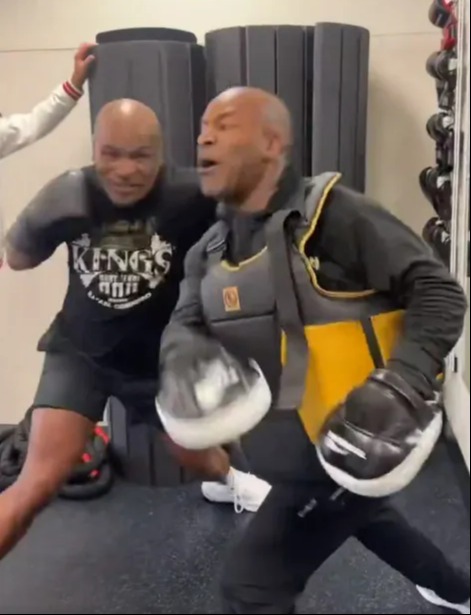 Mike Tyson Shows explosive power in training, Jake Paul Fans Worried