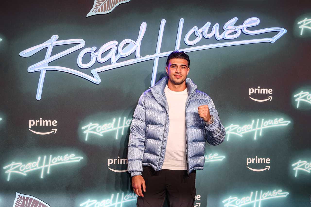 Conor McGregor and Tommy Fury attend the Road House premiere before UFC star Conor McGregor reveals his fight plans