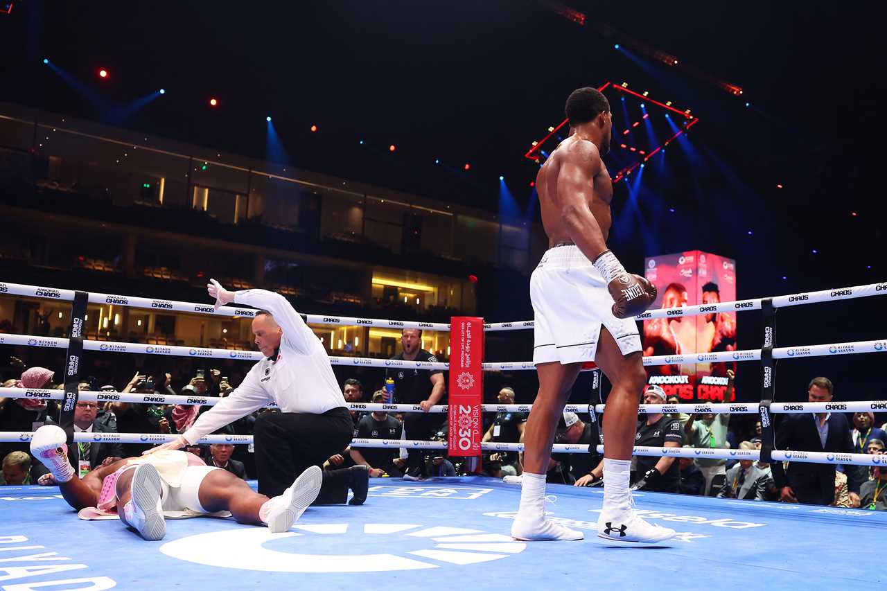 Francis Ngannou, the ex-UFC champ who suffered a devastating KO by Anthony Joshua, is still undergoing medical tests.