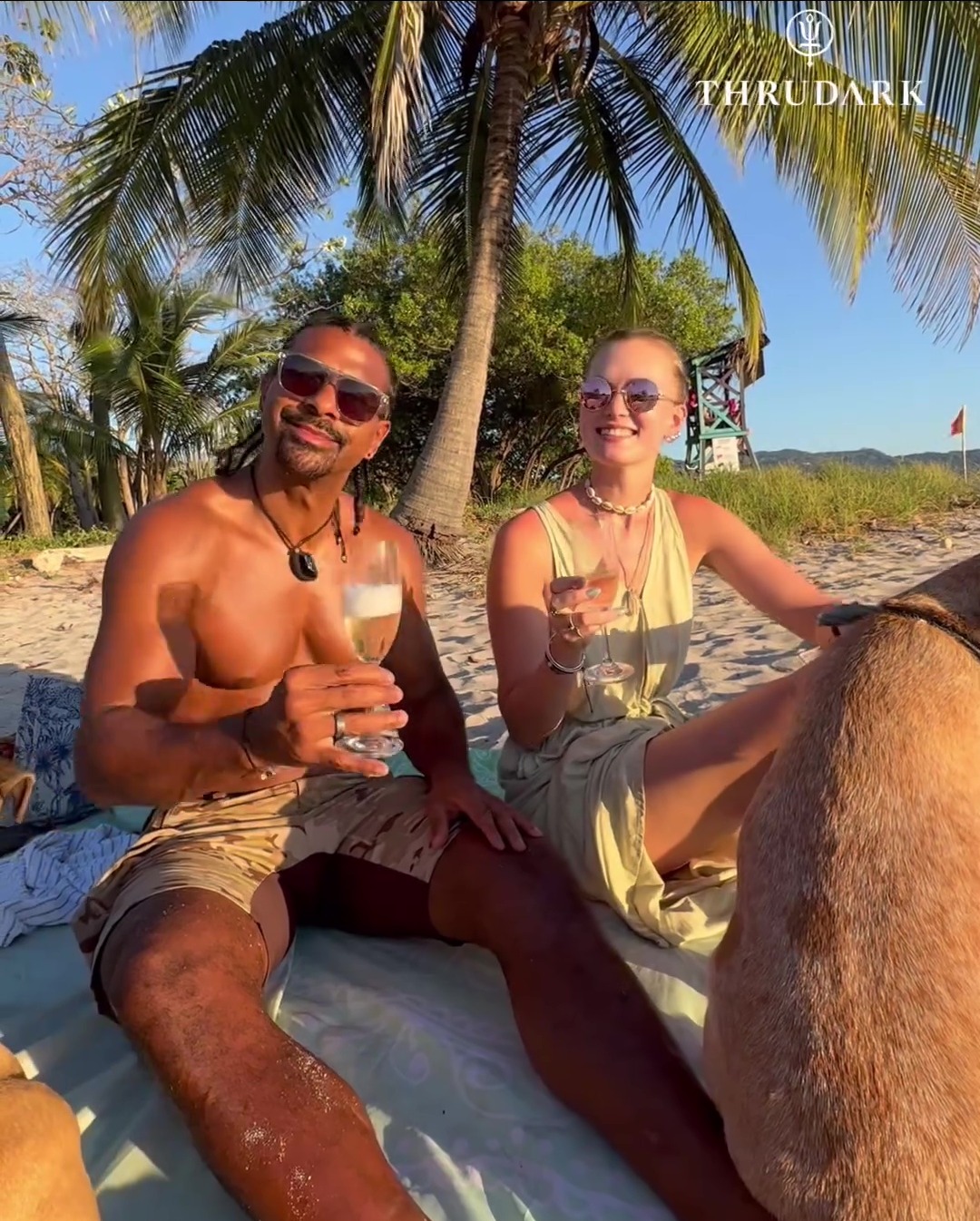 David Haye and his model girlfriend Throuple enjoy a luxury holiday in Costa Rica