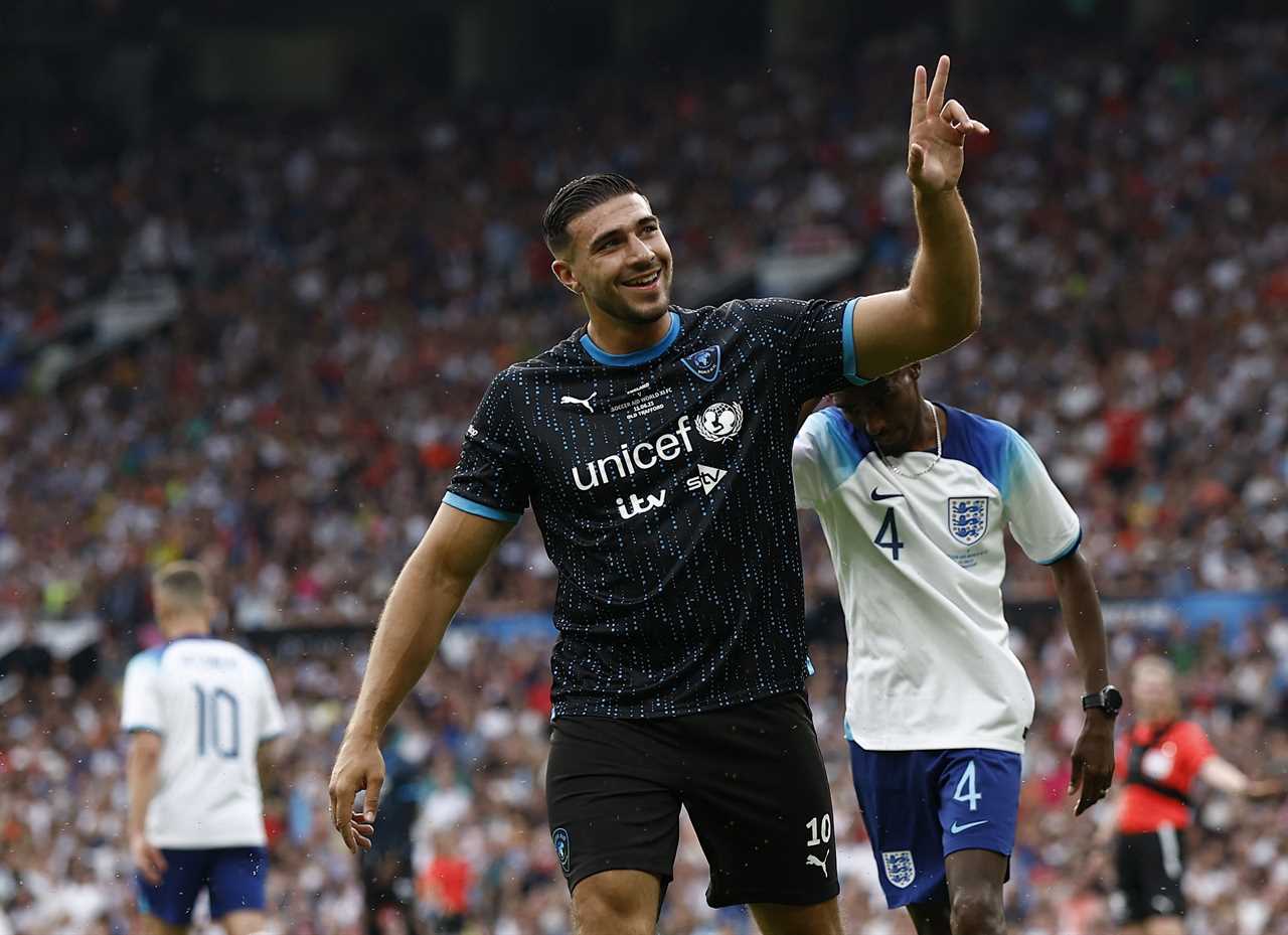 Tommy Fury Reveals Soccer Aid Coach and Hints to Tyson's involvement